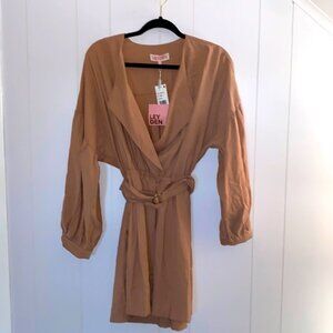 NWT! LEYDEN Mini Dress with Belt Size M